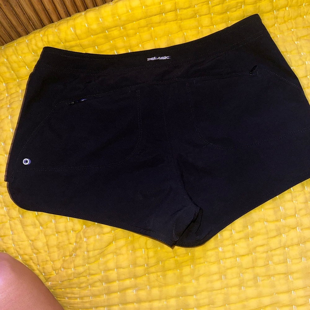 Pelagic Women's Athletic Black board shorts